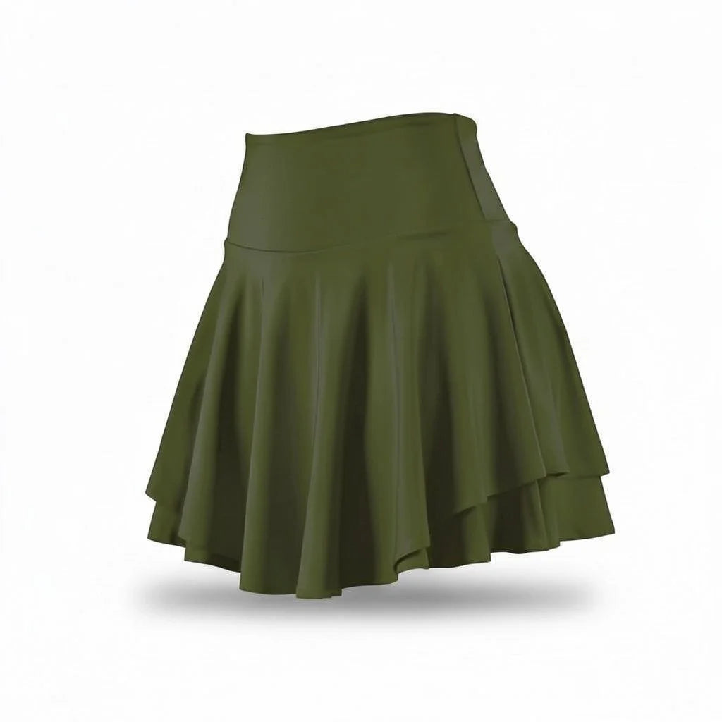 Dames Tennisrokje met Geïntegreerde Short en Sportieve Pasvorm – Comfortabel & Trendy – Xavielle