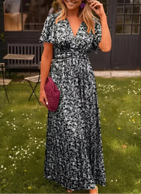 Maxi Bruiloftsgastjurk – Elegant & Vrouwelijk – Ysavéline