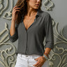 Damesblouse met Knoopjes en Kraag – Tijdloos & Elegant – Ysoria