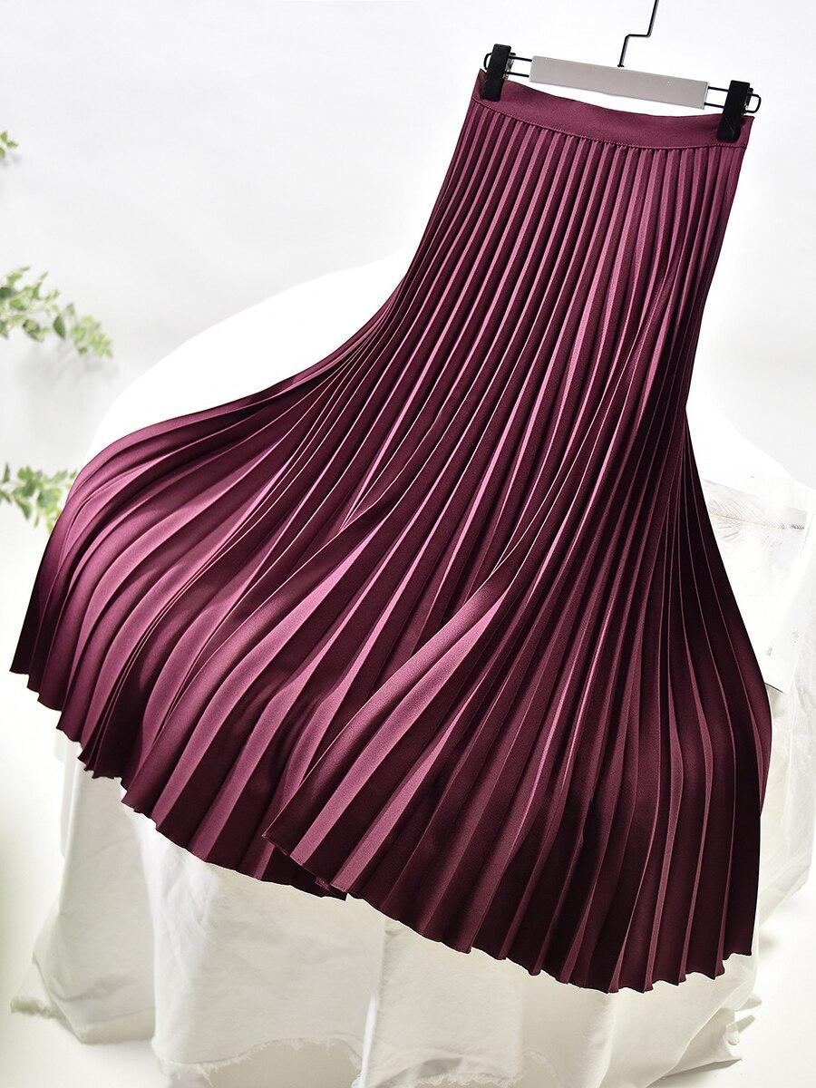 Dames Plissé Rok met Hoge Taille en Elegante Pasvorm – Tijdloos & Verfijnd – Zyvoria